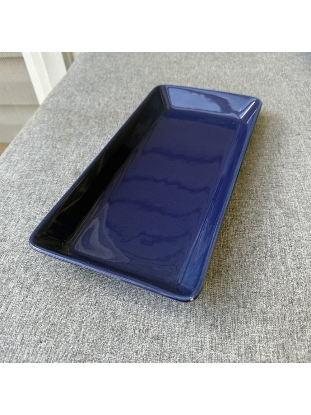 Vintage Arabia Finland Teema Rectangle Tray Plate Serving Platter 12" Kilta